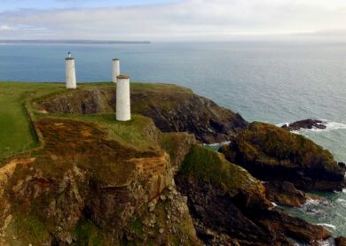 Cliffs and The Metal Man